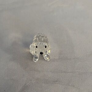Swarovski Crystal Dog Figurine